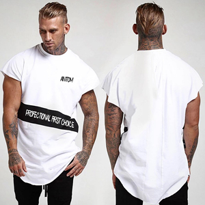Vêtements en gros, t-shirt respirant en jersey de coton/fibre de bambou, grandes tailles pour hommes, nouvelle collection, vente chaude - Product Image 2