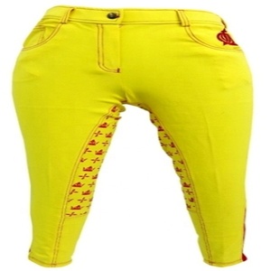 Culottes d'équitation en silicone extensibles avec taille et couleur personnalisées pour l'équitation, ensemble et accessoires équestres - Product Image 1