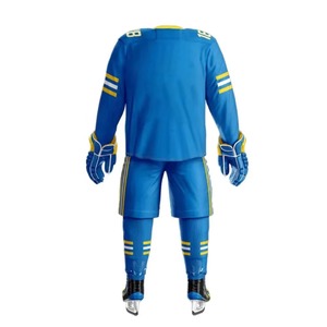Nouveaux maillots de hockey sur glace tendance, design personnalisé, vente en gros, sublimation, livraison, unisexe, équipe de hockey sur glace, respirant - Product Image 2