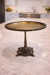 แท่นเสิร์ฟขนมหวานช็อกโกแลตตกแต่งพร้อมฝาแก้ว เหมาะสำหรับจัดแสดงขนมหวาน ตกแต่งบ้าน และงานเลี้ยงสังสรรค์ - Product Image 6