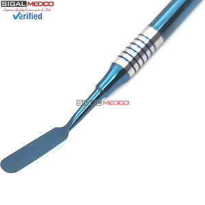 Stainless Steel Instrument with Blue Titanium Coated Tips Surgical Gingival Tissue Professional Dental Periosteal Elevator - Product Image 5