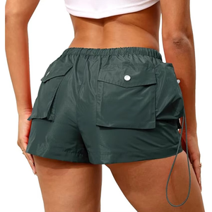 Nouvel Arrivage – Short de Fitness Femme Taille Haute Personnalisé, Grande Taille, Respirant, Disponible en Gros - Product Image 5