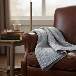 Manta de Cama de Lujo, Suave al Tacto, para las Cuatro Estaciones, Lavable a Máquina, Extra Duradera, de Tela de Alta Densidad - Product Image 3
