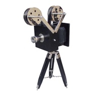 Trépied de caméra pliant vintage le plus vendu appareil photo d'aspect antique avec support en bois pour appareil photo décoratif le plus ancien