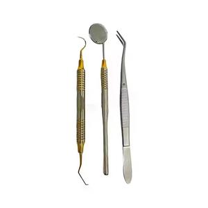 Kit de Examen Dental Desechable de Acero Inoxidable de Clase I, Disponible en Todos los Colores, Esterilización a Alta Temperatura - Product Image 2