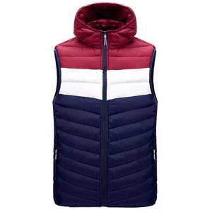 Chaleco Deportivo Sin Mangas con Logotipo Personalizado al por Mayor, Diseño Moderno, Material de Invierno, Chaleco Acolchado de Media Manga - Product Image 5