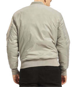 Chaqueta Bomber para Hombre, Cortavientos, Cálida, Gruesa, Estándar, Auténtica, de Invierno, Talla Grande, Estilo Béisbol, con Exterior de Poliéster - Product Image 2