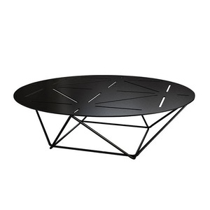 Minimalist Metal Coffee <b>Table</b> Stylish Centerpiece Furniture For Contemporary Residential Spaces - Product Image 5