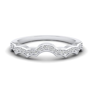 Bague éternité REYES en argent sterling 925 artisanal, certifiée GRA, avec moissanite, pour femme, prix abordable, bijoux fins - Product Image 5
