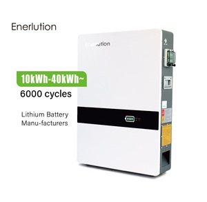 Enerlution Hot Selling Luxury Product Portable Home Storage Lithium <b>Battery</b> Wall-<b>Mounted</b> - Product Image 1