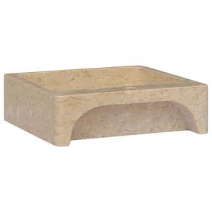 Lavabo in Marmo Crema 40x40x12 cm - Eleganti Lavabi - Product Image 5