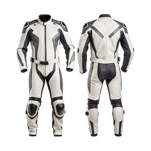 Traje de Motociclismo de Cuero Genuino Personalizado, de Una Pieza, Unisex, Superventas, Tendencia 2026 - Product Image 4