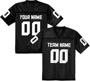 เสื้อฟุตบอลอเมริกันแบบฝึกซ้อม ดีไซน์ดั้งเดิมจากซัพพลายเออร์จีน ชื่อทีม 100% โพลีเอสเตอร์ แห้งเร็ว ระบายอากาศได้ดี สำหรับผู้ใหญ่ รับผลิตแบบ OEM - Product Image 1