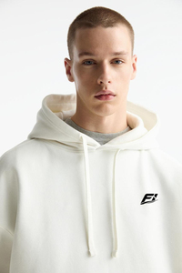 Sudadera con Capucha Personalizada con Logotipo Unisex, 500GSM, 100% Algodón, Felpa, Hombros Caídos, Estilo Urbano, Tinte Liso - Product Image 5