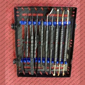 Kit d'instruments de micro-chirurgie dentaire, ensemble chirurgical de qualité supérieure pour les procédures microchirurgicales parodontales et d'implantation, certifié CE - Product Image 5