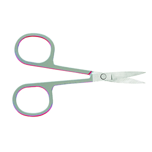 Set de Recortador de Cejas, Tijeras para Cejas Antideslizantes con Peine, Profesional, de Precisión, 2 Piezas, Rosa, Acero Inoxidable - Product Image 2