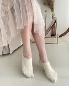 Korea Fashion Women Rib <b>No</b> <b>Show</b> Socks Made of Premium Combed Cotton - Product Image 4