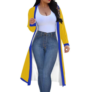 Vestido de Manga Larga Sigma Gamma Rho para Mujer, Ropa de Hermandad Griega, Vestido Casual de Moda, Cuello Redondo, Cómodo, Personalizado, Venta al Por Mayor - Product Image 1