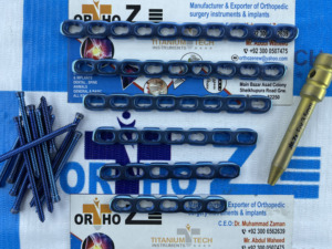 Placas de Reconstrucción de Titanio Grado 5 de 3.5mm, 4-12 Orificios, Tornillos L y R, 61 Piezas ORTHO ZE ORZ-OP-00016 - Product Image 5