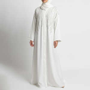 Nouvelle arrivée Abaya 2026, design unique à manches papillon, tissu en mousseline de haute qualité, logo personnalisé, fabrication OEM - Product Image 1