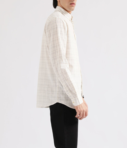 Men's Casual <b>Shirts</b>-Men's Casual <b>Shirts</b> New Fashion <b>Blue</b> Casual <b>Shirt</b> Style Stand-up Collar Polo T <b>Shirts</b> Plaid Long Sleeve - Product Image 3