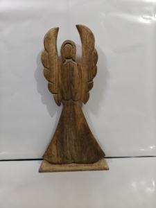 anges en bois, anges en résine époxy, anges avec des ailes - Product Image 2