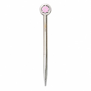 Bolígrafo Metálico Giratorio con Diseño de Flor |   Oro Rosa, Plata, Oro |   Juego de papelería con bolígrafo de regalo recargable D1, bolígrafo con diseño floral - Product Image 1