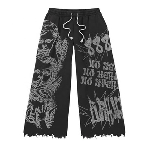 Survêtements personnalisés Y2K à sublimation intégrale, effet délavé à l'acide, streetwear, marque OEM, hip-hop, vêtements de sport, vêtements décontractés, jogging d'hiver - Product Image 3