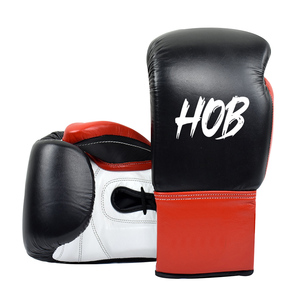 ถุงมือชกมวยสำหรับฝึกซ้อมและแข่งขัน ทำจากหนังวัว สำหรับผู้ใหญ่ ระบายอากาศได้ดี ขายส่ง - Product Image 5