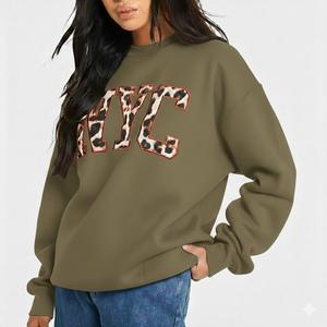 Sudadera de Manga Larga para Mujer, Cuello Alto, Otoño, Personalizable con Logotipo, Ecológica, 300g, Poliéster/Algodón, Calidad Premium - Product Image 1