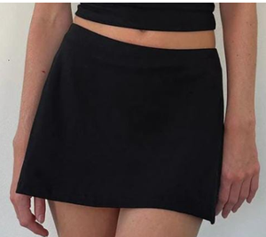 Falda midi con dobladillo suave y acampanado, elegante falda larga de cintura alta, falda estilo chino con abertura decorada - Product Image 3