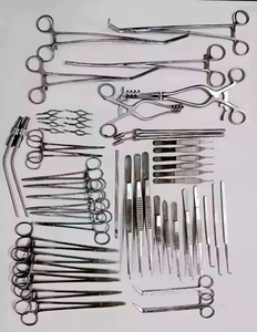 ชุดเครื่องมือผ่าตัดหลอดเลือด 52 ชิ้น เครื่องมือผ่าตัดหัวใจและหลอดเลือด ทำจากสแตนเลส - Product Image 3