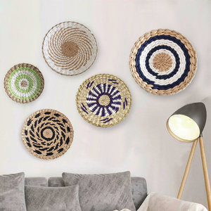 Handmade Abstract <b>Wall</b> <b>Decor</b> Seagrass Woven <b>Wall</b> Art Unique and Stylish <b>Wall</b> Hangings - Product Image 6