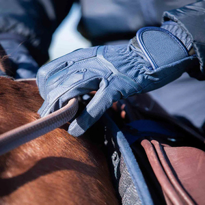 Gants d'équitation pleine main en polyester de qualité supérieure, imperméables et coupe-vent, avec fermeture auto-agrippante, OEM, originaux, très demandés - Product Image 6