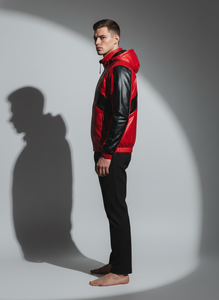 Hot Sale Men's Hooded <b>Long</b> Fleece <b>Jacket</b> <b>Waterproof</b> Unisex Wholesale - Product Image 3