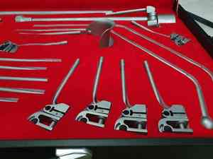 Juego de instrumentos quirúrgicos ortopédicos de acero Omni Tract, Clase I, retractor de marco en forma de hueso de gallina, retractor montado en mesa de operaciones, manual - Product Image 5