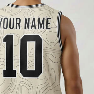 Uniformes de Baloncesto Transpirables con Apliques de Nombre de Equipo y Logotipo Personalizado OEM, Diseños en 3D y Tallas Unisex, Conjuntos de Camisetas Sólidas - Product Image 4