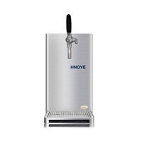 Distributeur de bière réfrigérée Ice Bank à 2 robinets en acier inoxydable pour bar et restaurant