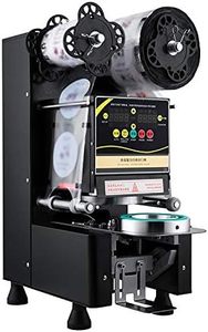 Máquina Selladora de Vasos de Té de Burbujas Totalmente Automática con Panel de Control LCD, Selladora de 400-600 Vasos/Máquina Selladora de Vasos de Plástico - Product Image 1