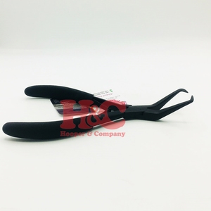 HOOPER COMPANY Pince à extensions capillaires professionnelle étanche, en acier inoxydable doré, pour micro-anneaux, avec logo durable et boucle facile - Product Image 3