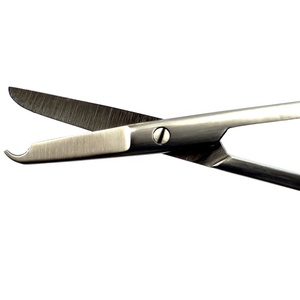 Ciseaux à sutures pour salle d'opération, en acier inoxydable, instrument chirurgical de qualité médicale, réutilisable, outil hospitalier pour la coupe des sutures - Product Image 1