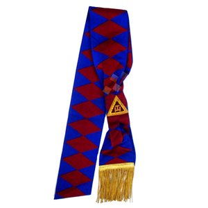 Top Selling Highly Fashionable Unique Style Handmade Embroidered Masonic Regalia Sashes with <b>Sew</b>-On Badge for Freemason Use - Product Image 3