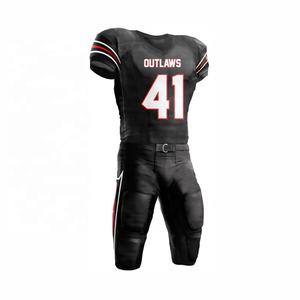 Uniformes de Fútbol Americano de Alta Calidad, Tallas Grandes, Conjuntos de Manga Corta, Estampados, Personalizados, Antibacterianos, Transpirables, para Escuelas - Product Image 5