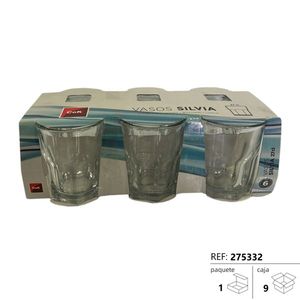 COK VASO SILVIA Bottiglia d'acqua in vetro 27CL Agua Drinkware - Product Image 1