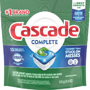 Cascade Platinum Action Pacs 45 unités – Nettoyant écologique et antibactérien pour climatiseur portable, cires et polis, parfum citron - Product Image 5
