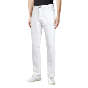 Pantalons en jean décontractés, logo personnalisé, vente en gros, jeans droits de haute qualité pour hommes - Product Image 1