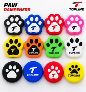 ที่กันกระแทกซิลิโคน TOPLINE แบบกลมหลากสี สำหรับออกกำลังกาย ทนทาน กันกระแทก อุปกรณ์เสริมไม้เทนนิสพาเดล - Product Image 3