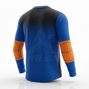 เสื้อทีมกีฬาผู้รักษาประตูแบบพรีเมี่ยมเสื้อเจอร์ซีย์ผู้รักษาประตูผ้าสำหรับเล่นกีฬาระบายอากาศได้ดี - Product Image 3