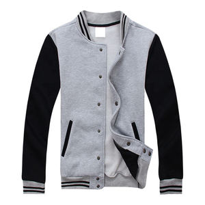 Chaquetas de Carreras para Hombre al por Mayor, 100% Algodón, Otoño, con Logotipo Bordado Personalizado, Parche, Chaqueta Vintage, Proveedor de Marca Privada - Product Image 5