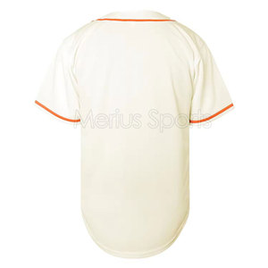 Nouveau maillot de baseball en stock, design personnalisé, vente chaude, prix de gros - Product Image 3